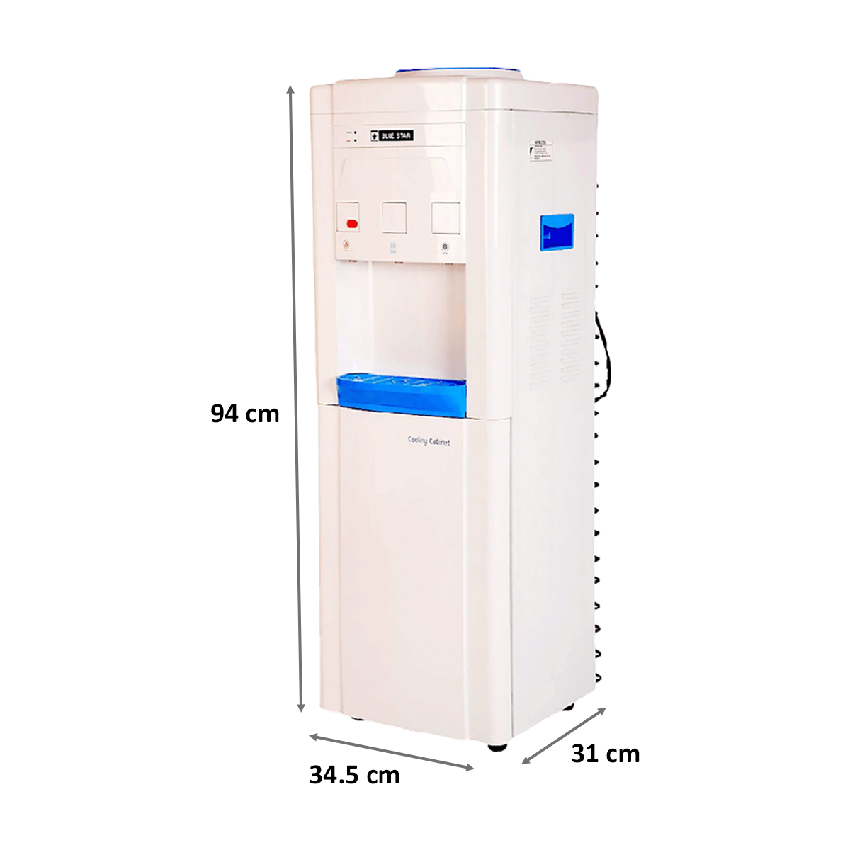 Blue Star Litres Top Load Water Dispenser (BWD3FMRGA, White ...